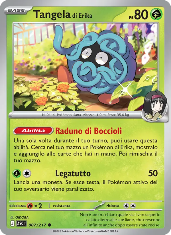 Tangela di Erika card image