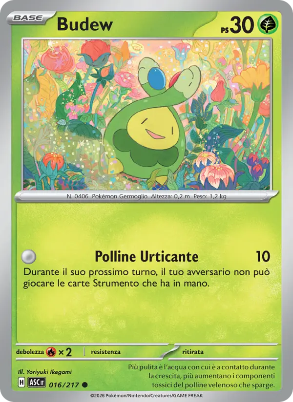 Budew card image