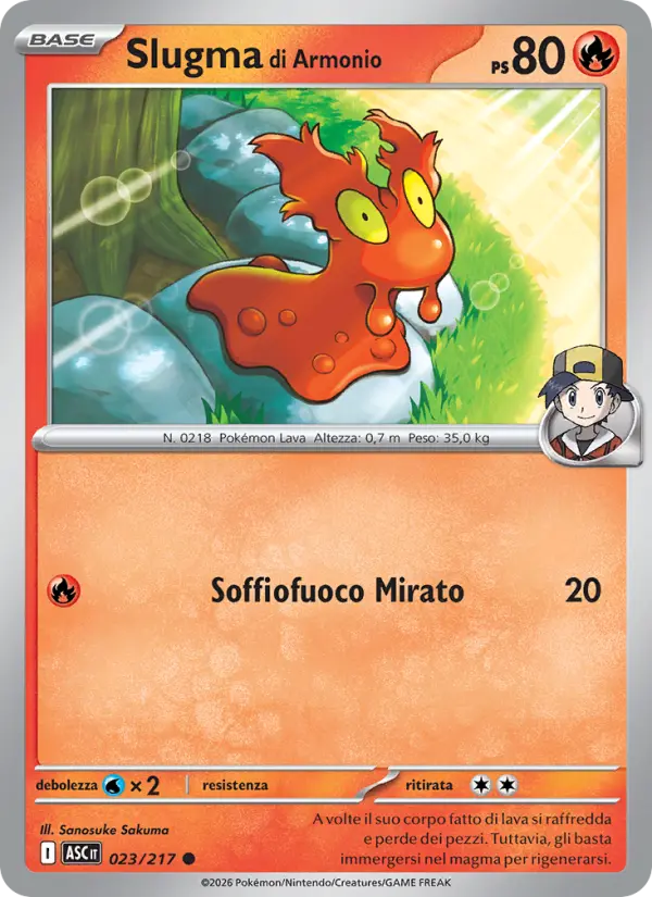 Slugma di Armonio card image