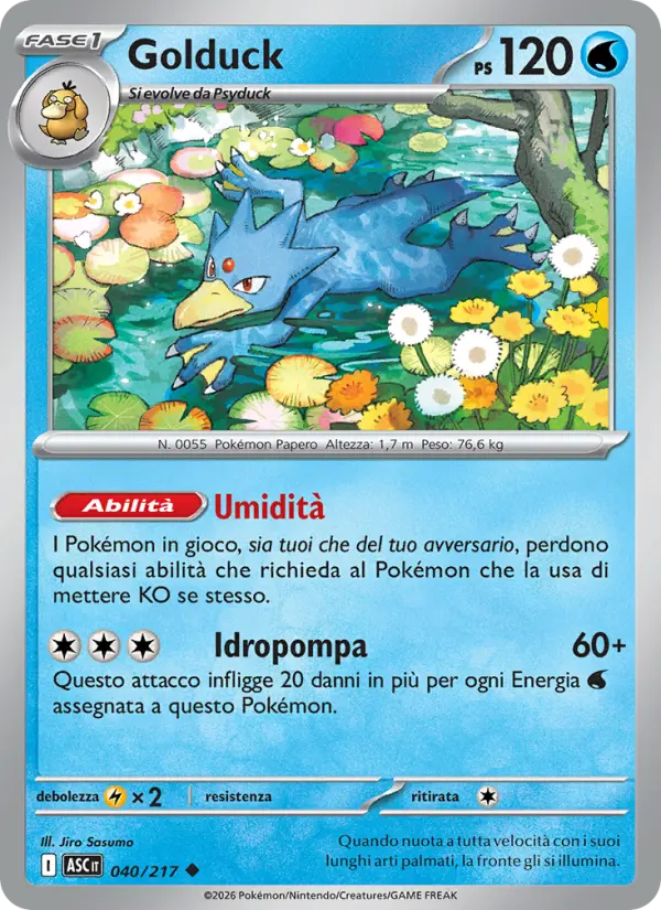 Golduck card image