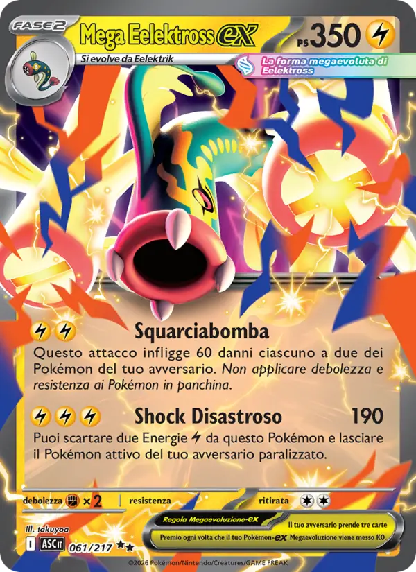 Mega Eelektross-ex card image