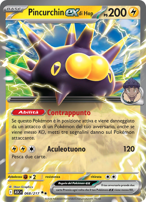 Pincurchin-ex di Hop