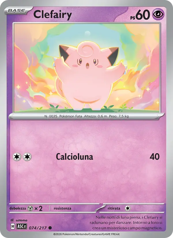 Clefairy card image