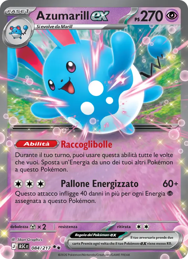 Azumarill-ex card image