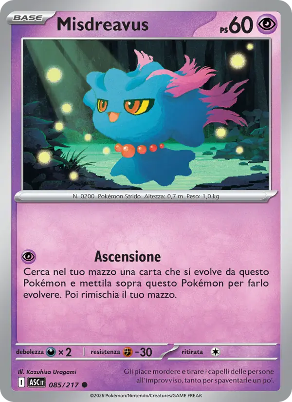Misdreavus card image