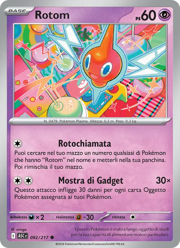 Rotom card image