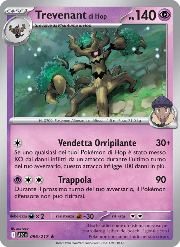 Trevenant di Hop card image