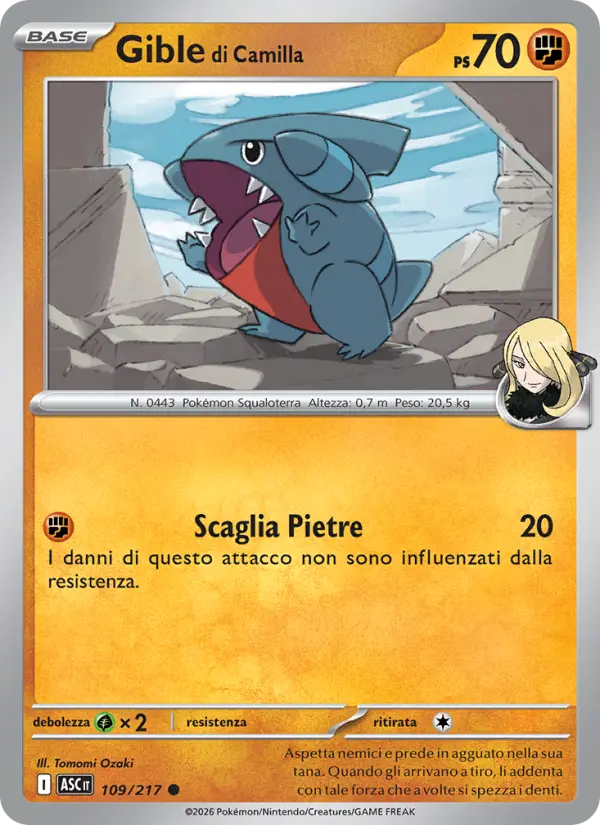 Gible di Camilla card image