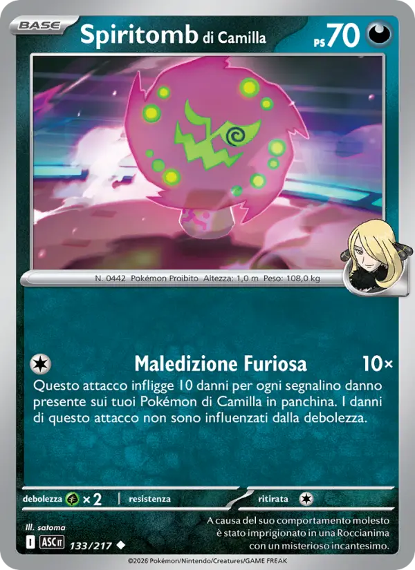 Spiritomb di Camilla card image
