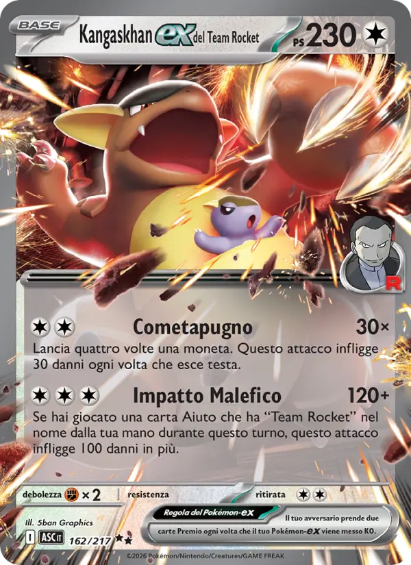 Kangaskhan-ex del Team Rocket card image