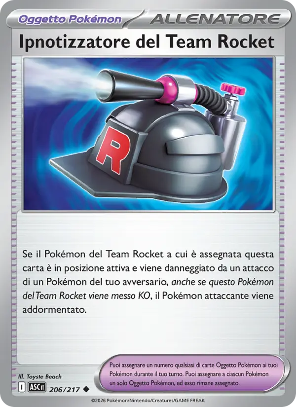 Ipnotizzatore del Team Rocket card image