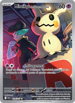 Mimikyu del Team Rocket