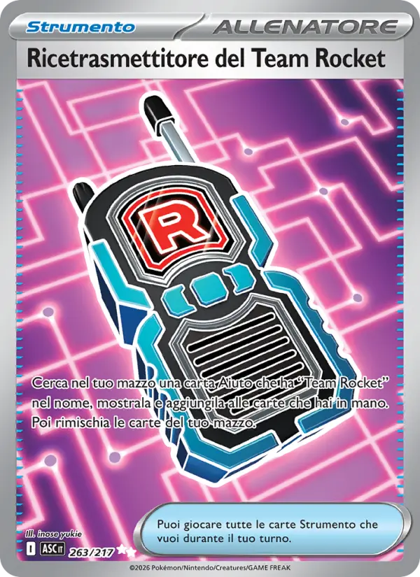 Ricetrasmettitore del Team Rocket card image