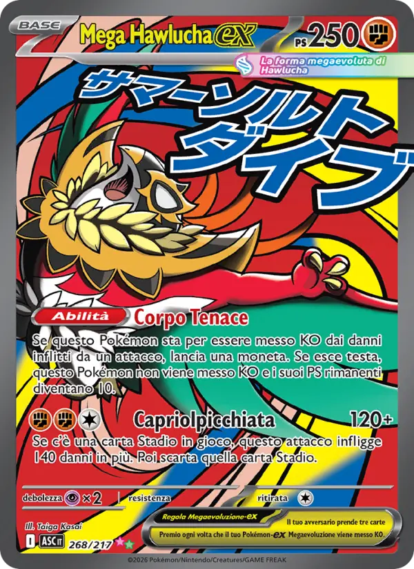 Mega Hawlucha-ex card image
