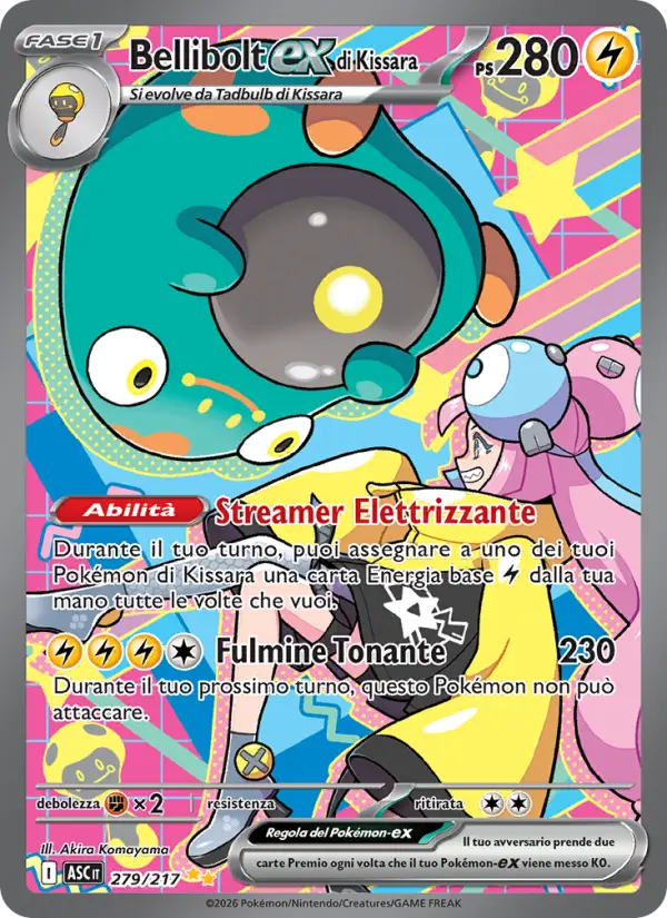 Bellibolt-ex di Kissara card image