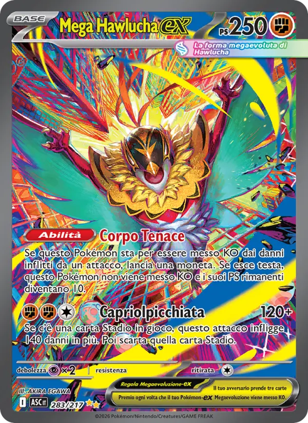 Mega Hawlucha-ex card image