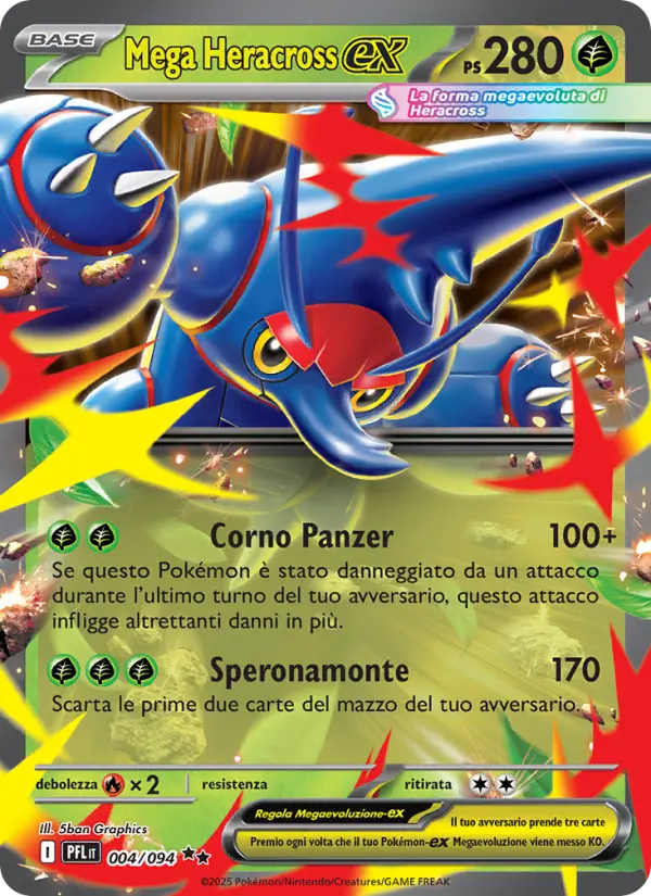 Mega Heracross ex (Italian)