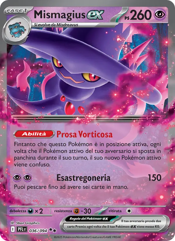 Mismagius-ex card image