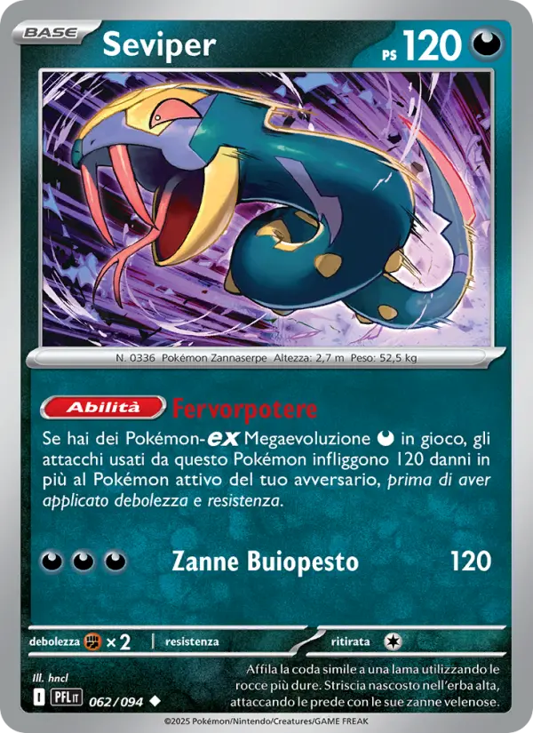 Seviper card image