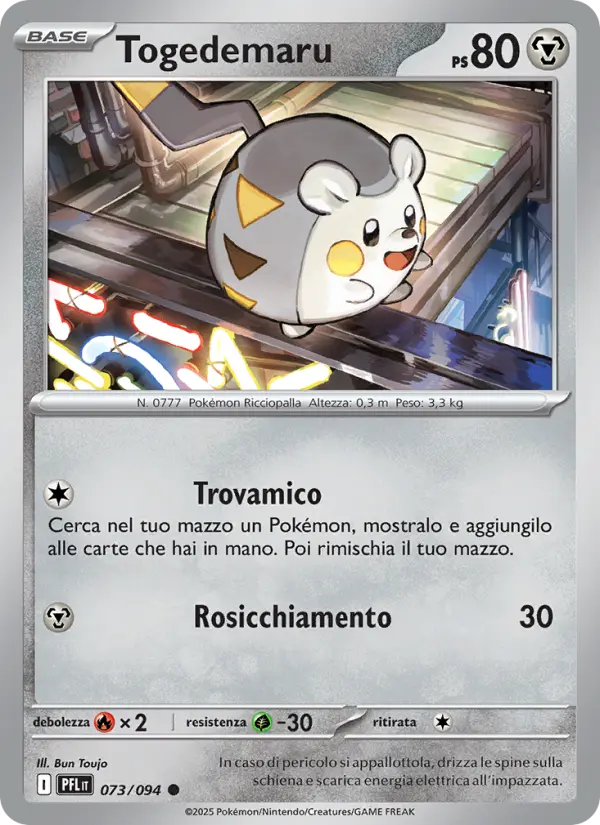 Togedemaru card image