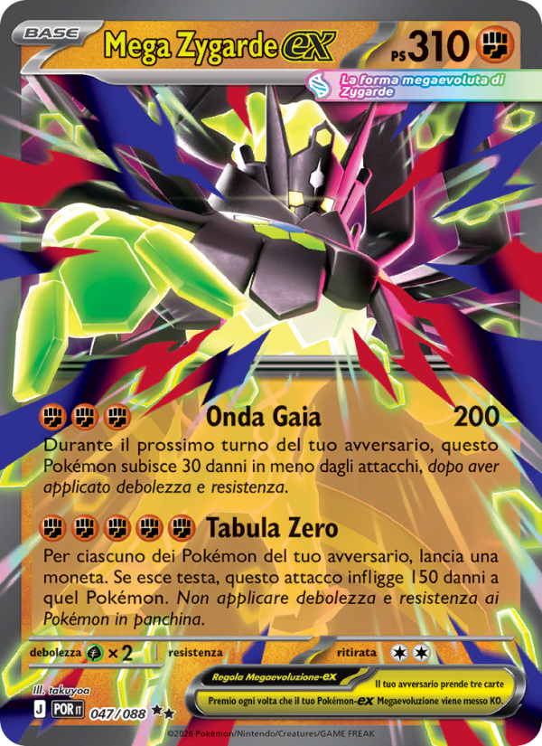 Mega Zygarde-ex