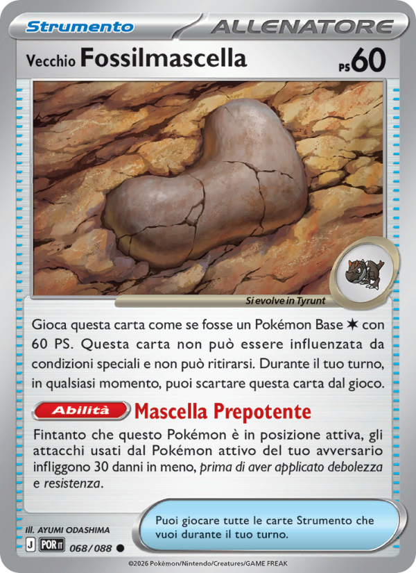 Vecchio Fossilmascella