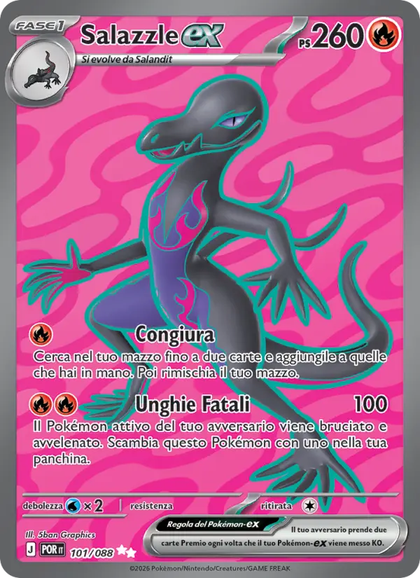 Salazzle ex (Italian)