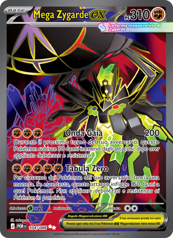 Mega Zygarde-ex