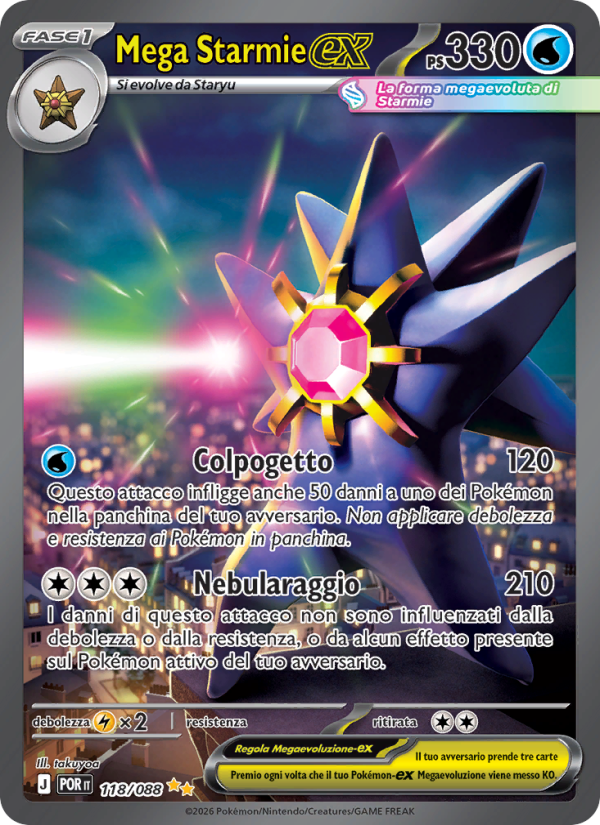 Mega Starmie-ex