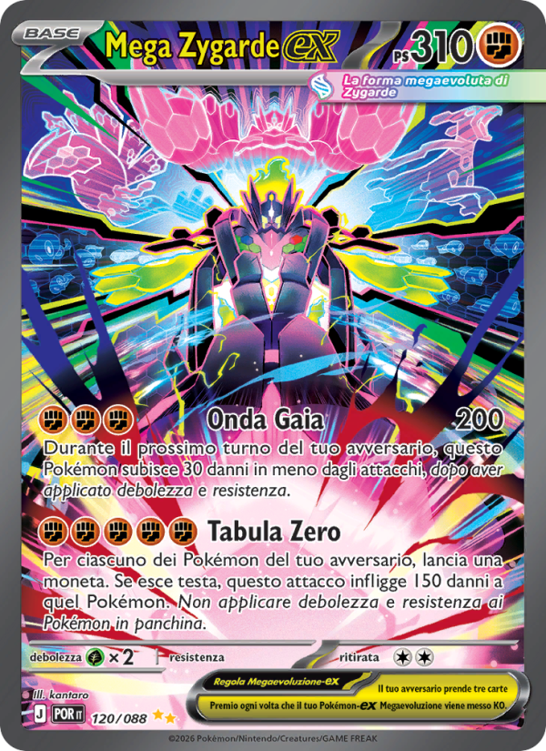 Mega Zygarde-ex