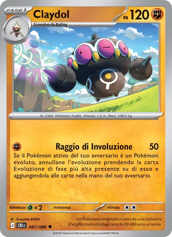 Claydol Pokemon card