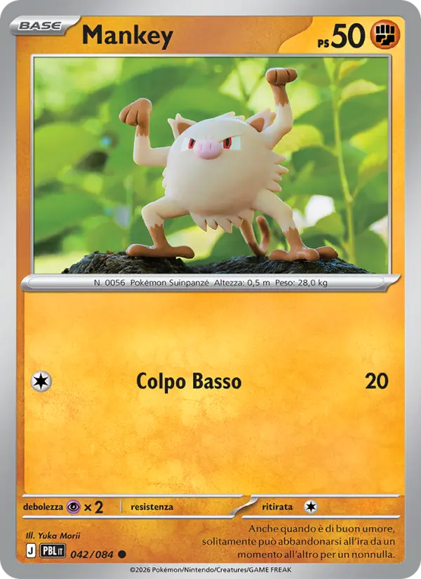 Mankey card image