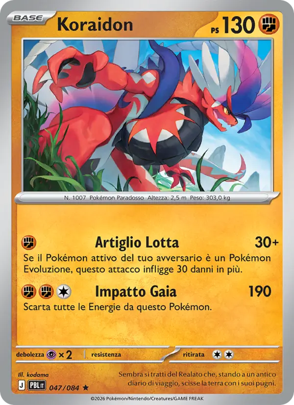 Koraidon card image