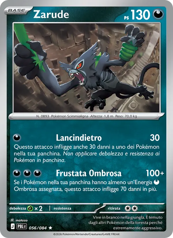 Zarude card image