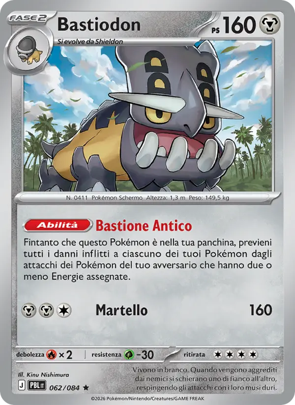 Bastiodon card image