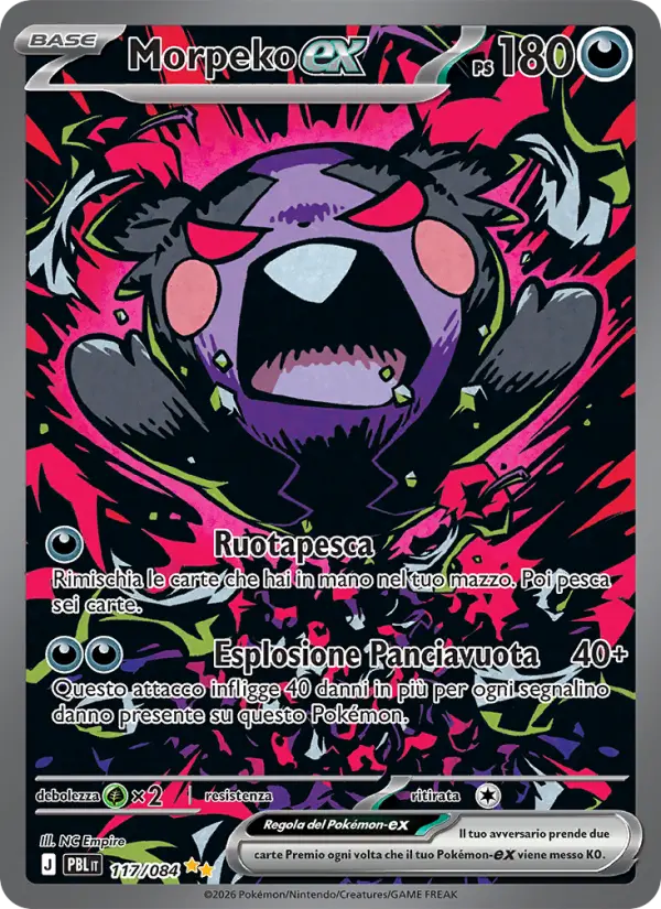 Morpeko-ex card image