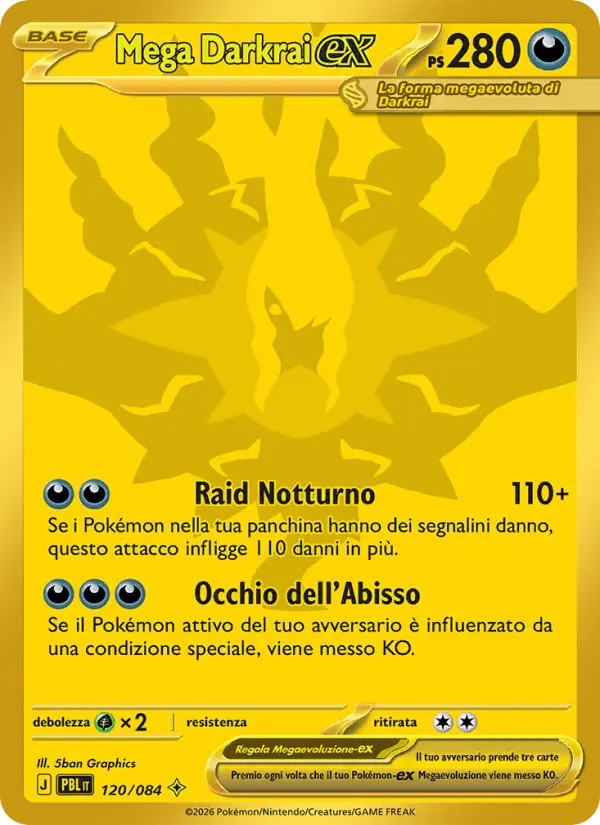 Mega Darkrai-ex card image