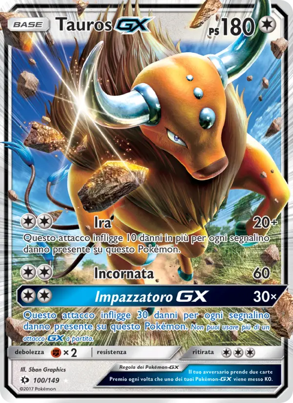 Tauros GX card image