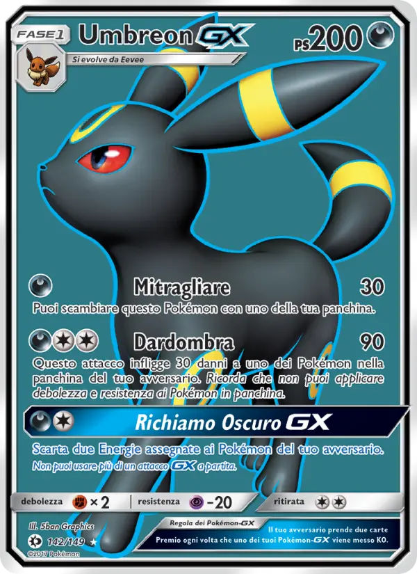 Umbreon GX card image