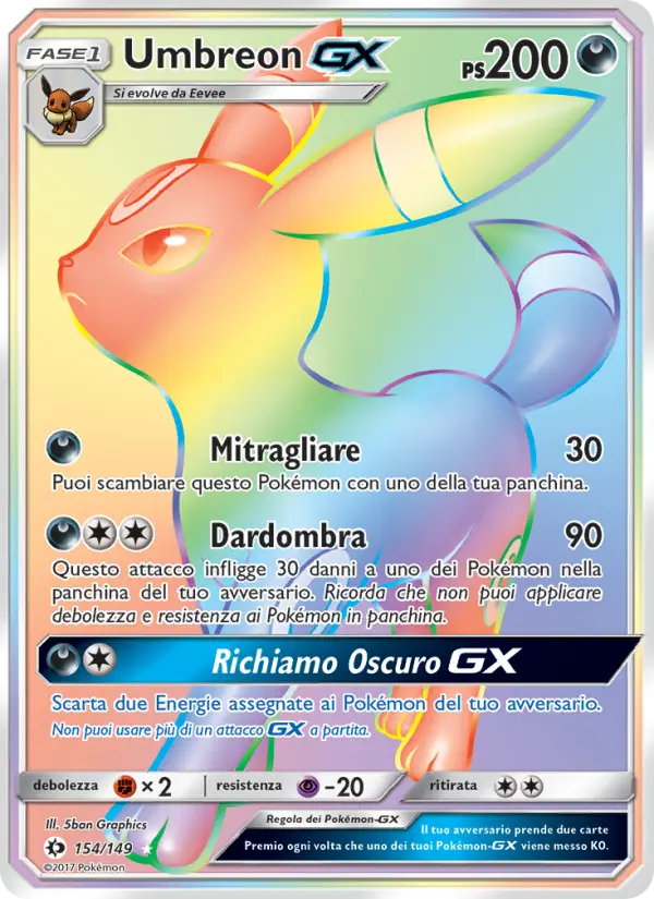 Umbreon GX card image