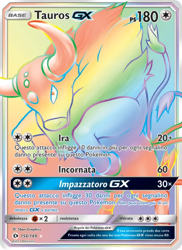 Tauros GX card image
