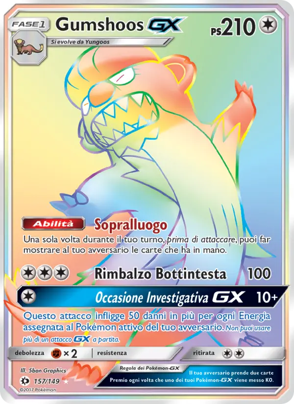 Gumshoos GX card image