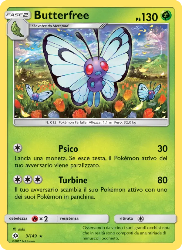 Butterfree card image