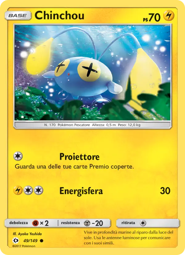 Chinchou card image