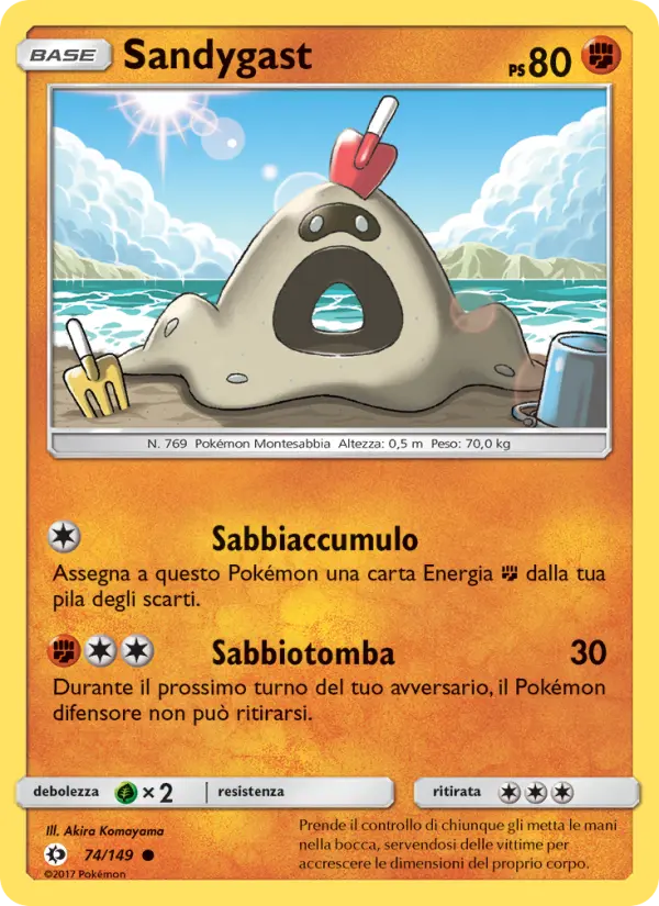 Sandygast card image