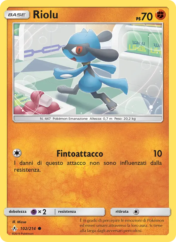 Riolu card image