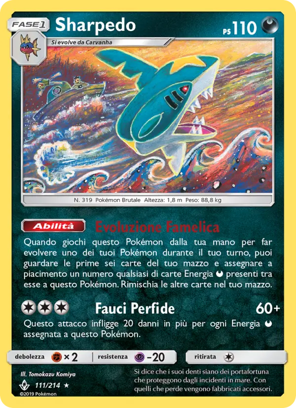 Sharpedo card image