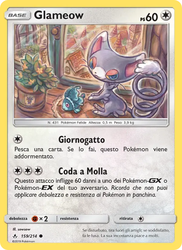 Glameow card image