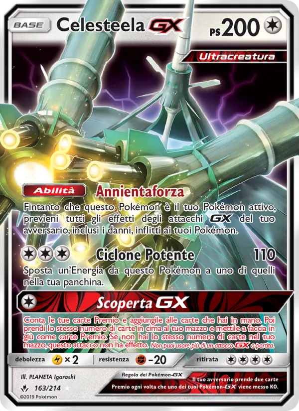 Celesteela GX card image