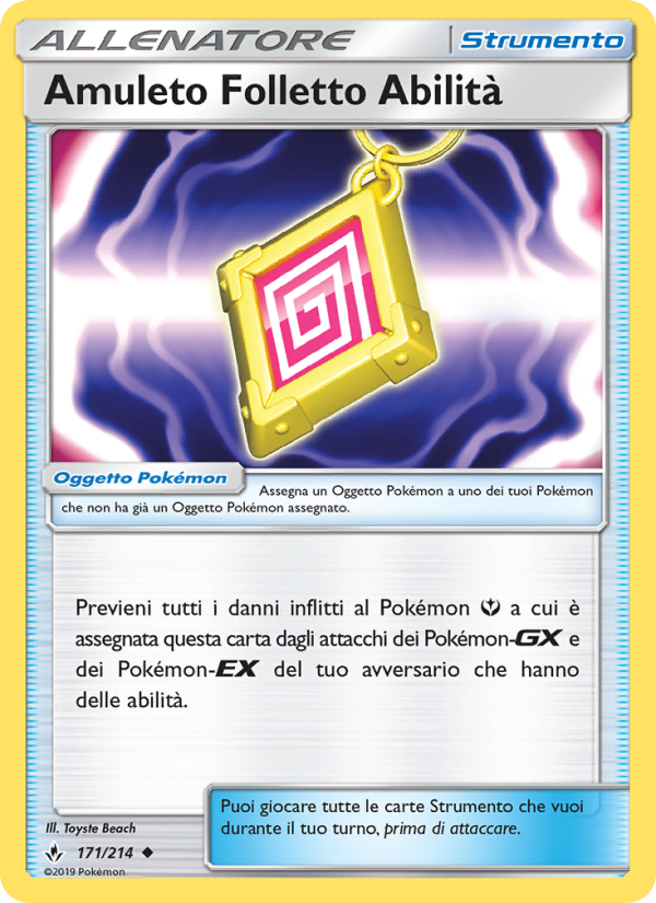 Amuleto Folletto Abilità